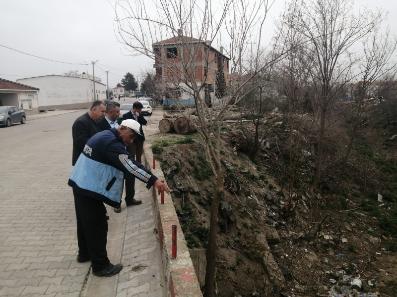 Başkan Yurdakul, Kozyörük Mahallesinde İncelemelerde Bulunuldu