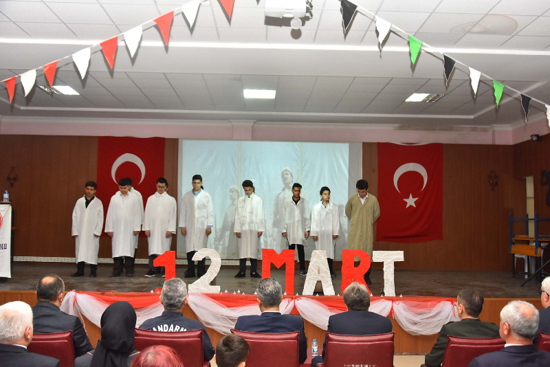 MALKARA’DA İSTİKLAL MARŞI’NIN KABULÜNÜN 99. YILI KUTLANDI