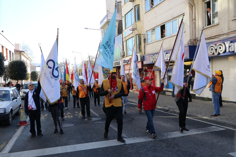 Tekirdağ'dan Çanakkale'ye 57'nci Alay yürüyüşü başladı