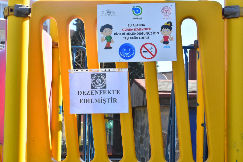 MALKARA'DA 'KORONAVİRÜS' ÖNLEMLERİ BAŞLADI