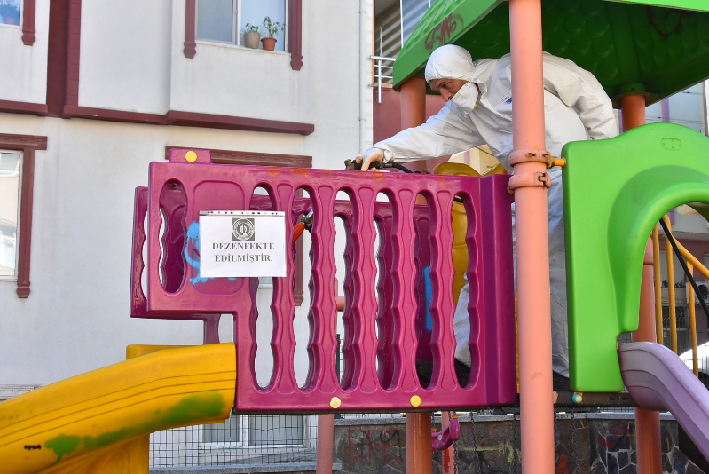 MALKARA'DA 'KORONAVİRÜS' ÖNLEMLERİ BAŞLADI