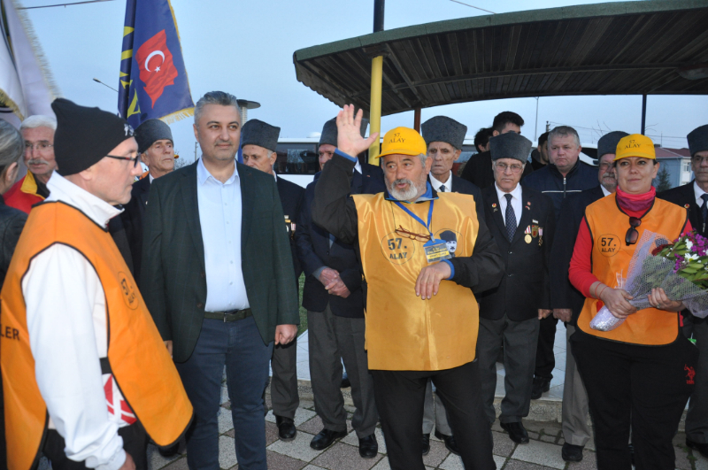 57'nci Alay korteji, Malkara’ya ulaştı