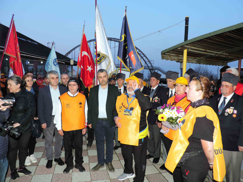 57'nci Alay korteji, Malkara’ya ulaştı