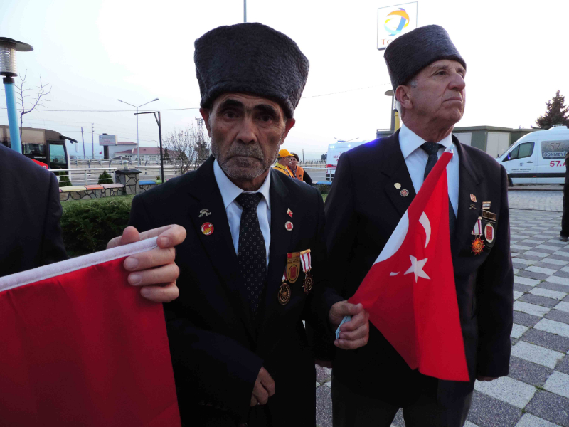 57'nci Alay korteji, Malkara’ya ulaştı