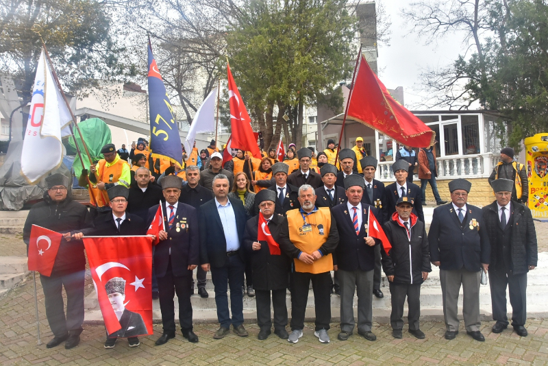 57. Alay Yürüyüş Komitesi Çanakkale'ye Uğurlandı