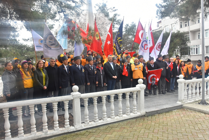 57. Alay Yürüyüş Komitesi Çanakkale'ye Uğurlandı