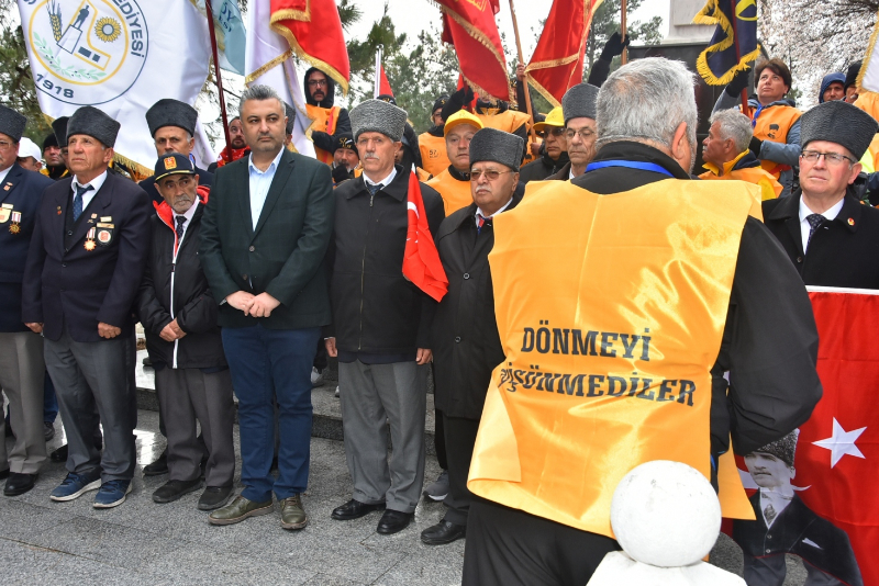 57. Alay Yürüyüş Komitesi Çanakkale'ye Uğurlandı