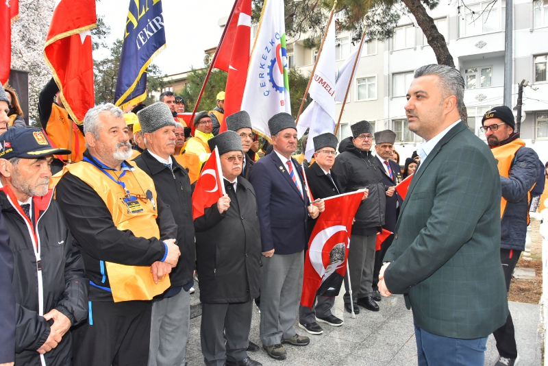 57. Alay Yürüyüş Komitesi Çanakkale'ye Uğurlandı