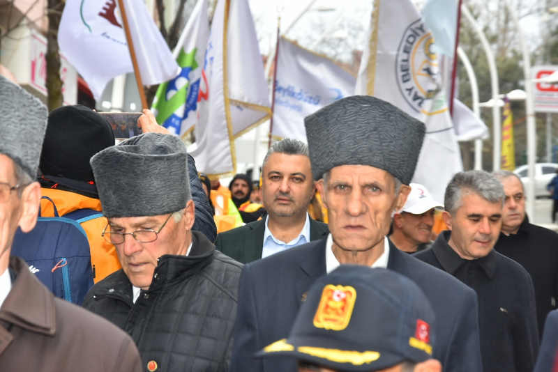 57. Alay Yürüyüş Komitesi Çanakkale'ye Uğurlandı