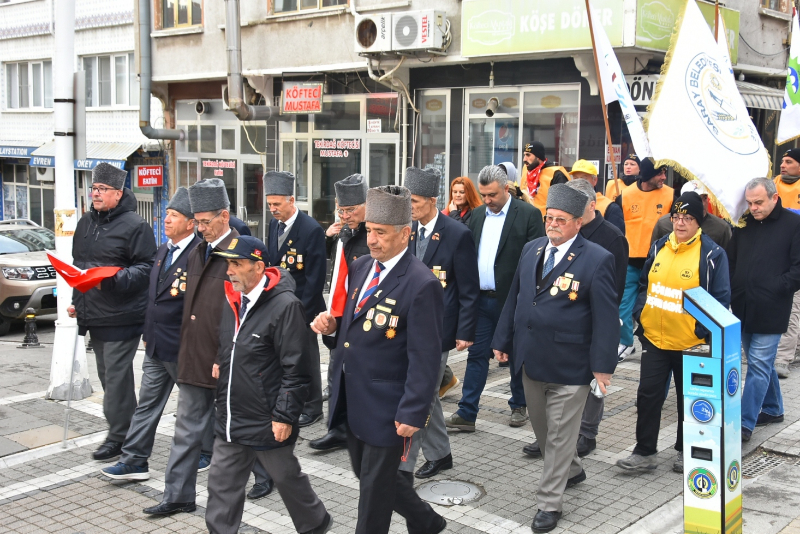 57. Alay Yürüyüş Komitesi Çanakkale'ye Uğurlandı