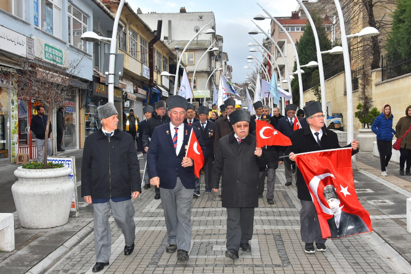 57. Alay Yürüyüş Komitesi Çanakkale'ye Uğurlandı