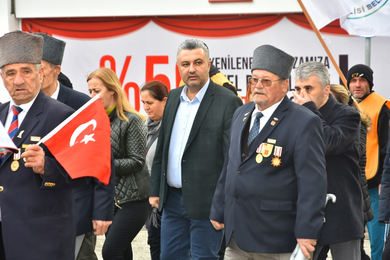 57. Alay Yürüyüş Komitesi Çanakkale'ye Uğurlandı