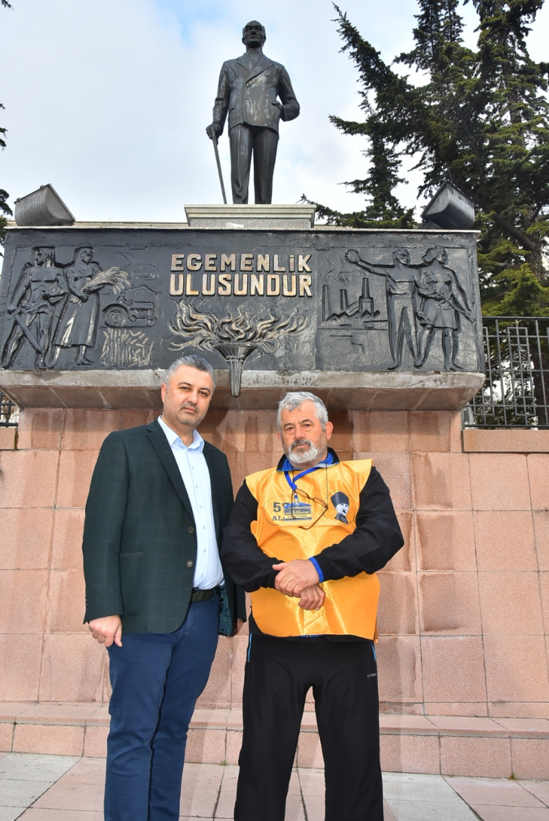 57. Alay Yürüyüş Komitesi Çanakkale'ye Uğurlandı