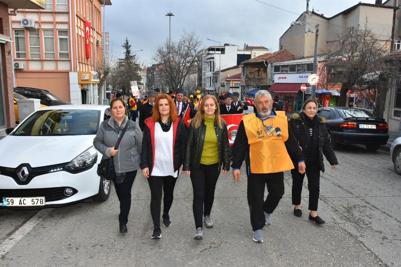 57. Alay Yürüyüş Komitesi Çanakkale'ye Uğurlandı
