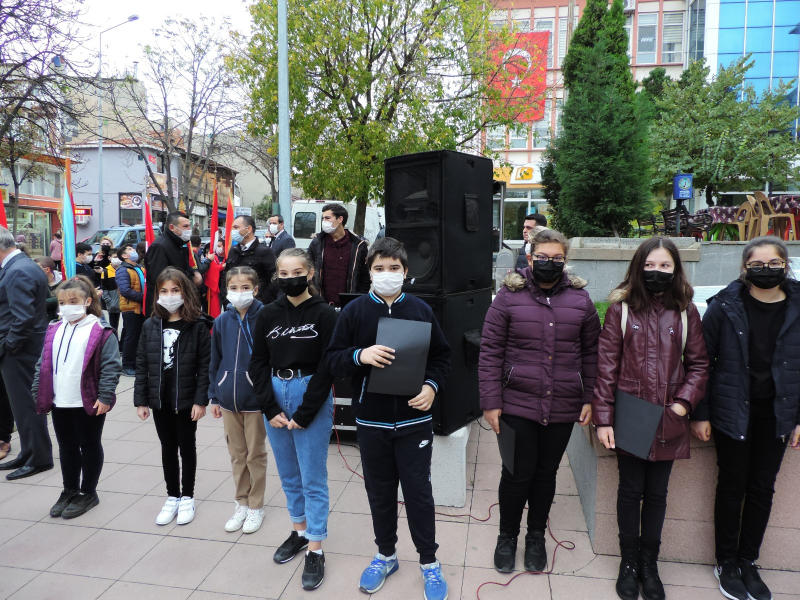 Ulu Önderimiz Atatürk’ü 82. Yıldönümünde Malkara'da Özlemle Andık