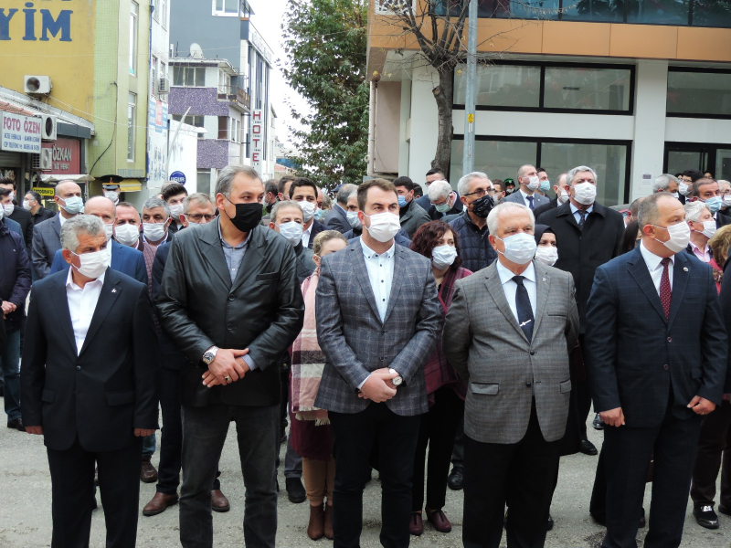 Ulu Önderimiz Atatürk’ü 82. Yıldönümünde Malkara'da Özlemle Andık