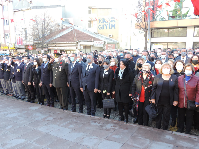 Ulu Önderimiz Atatürk’ü 83. Yıldönümünde Malkara'da Özlemle Andık