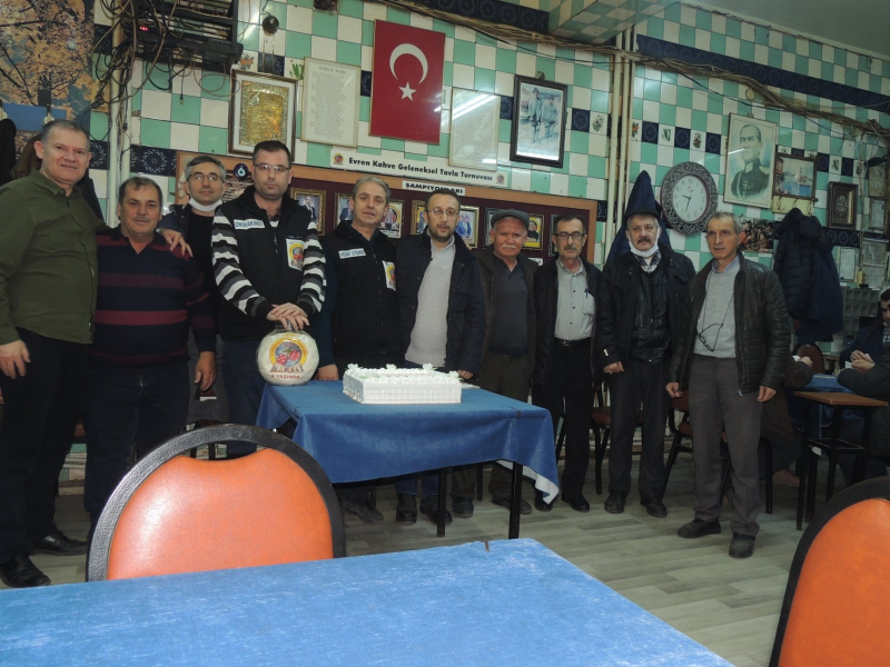 Evren Kahve 12. Geleneksel Tavla Turnuvasına Büyük İlgi!