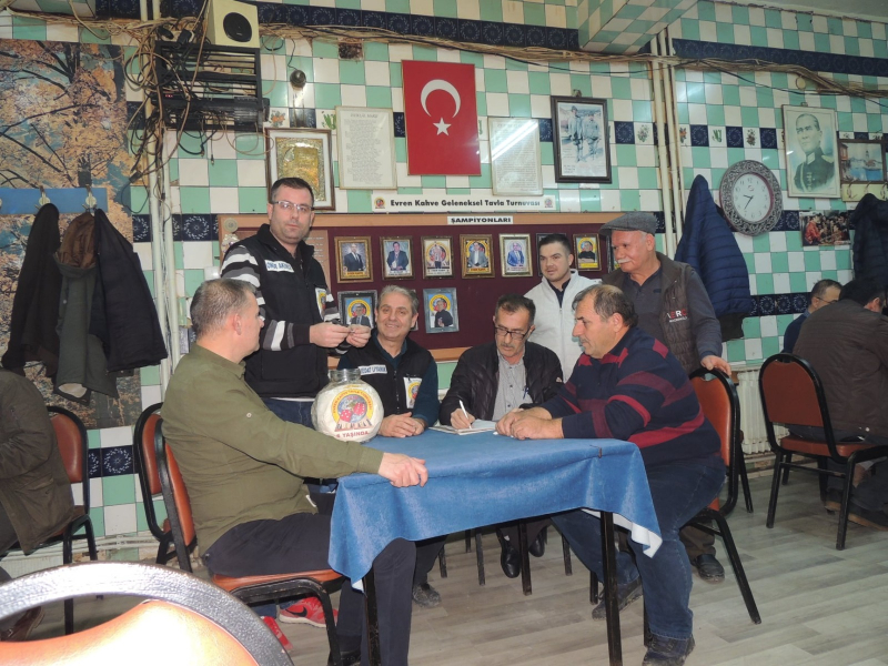 Evren Kahve 12. Geleneksel Tavla Turnuvasına Büyük İlgi!