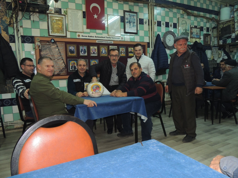 Evren Kahve 12. Geleneksel Tavla Turnuvasına Büyük İlgi!