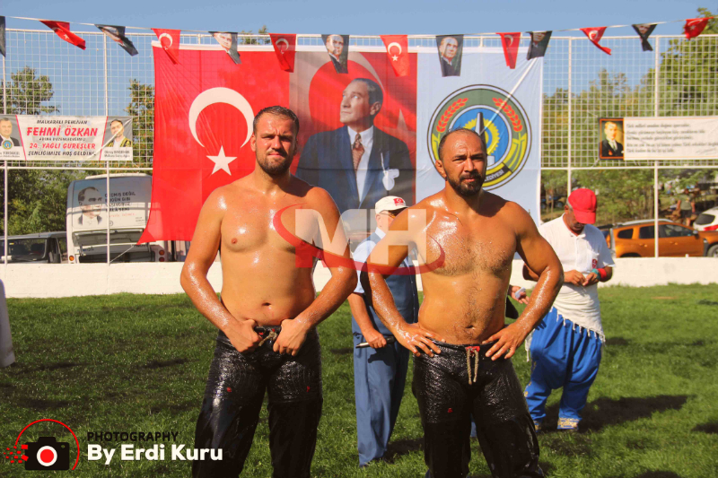 24. Geleneksel Malkara Fehmi Özkan Yağlı Güreşleri Baş Pehlivanı “ALİ GÜRBÜZ” Oldu