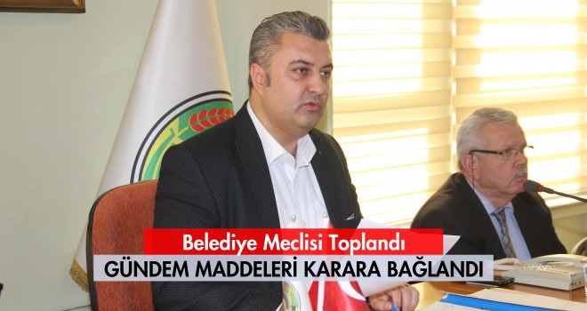 Malkara Belediyesi Meclis Toplantısı Yapıldı
