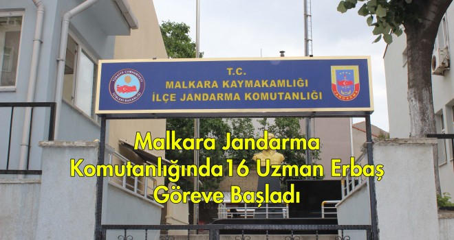 Malkara Jandarmaya 16 Uzman Erbaş