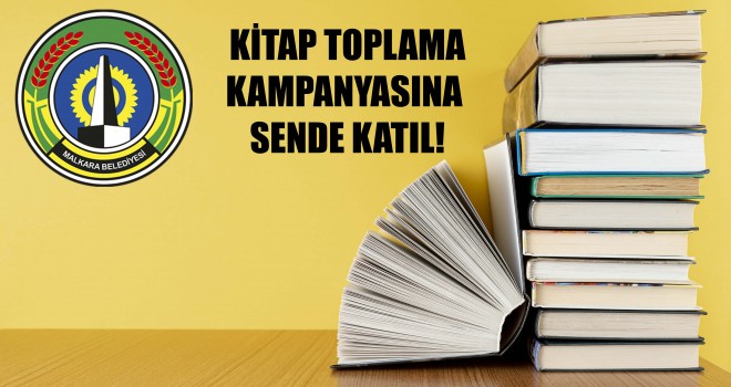 Malkara Belediyesi'nden Kitap Toplama Kampanyası