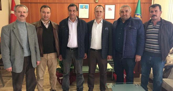 Başkan Durgun’dan Ziraat Odası Başkanı Mustafa Gündüz’e Ziyaret