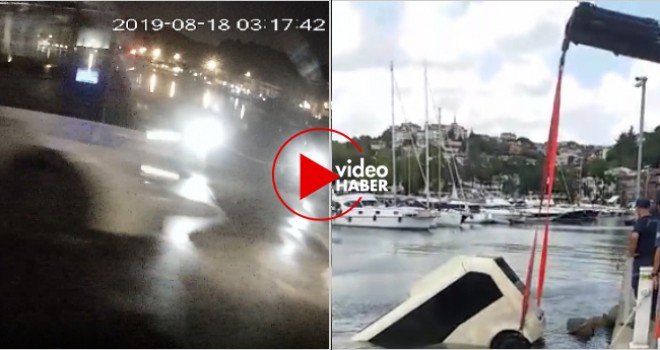 Minibüs balık tutanlara çarpıp denize uçtu: Biri ağır 6 yaralı