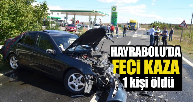 Trafik Canavarı Hayrabolu'da Bir Can Aldı