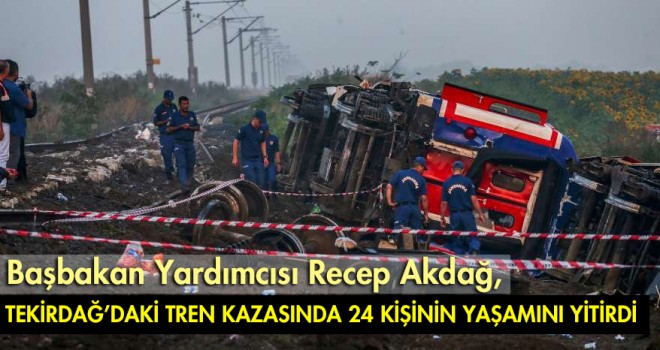Tekirdağ'da Tren Faciasında Bilanço Ağır: 24 Ölü, 318 Yaralı