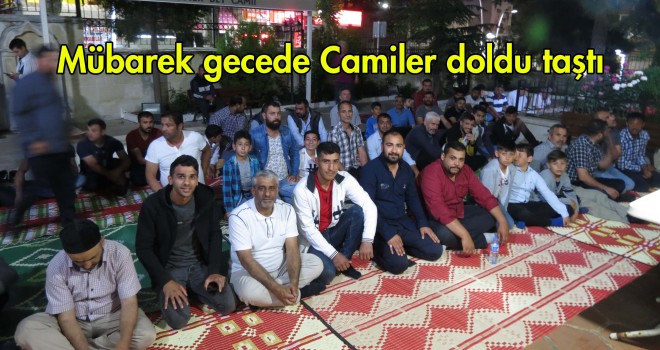 Kadir Gecesinde Camiler Doldu Taştı