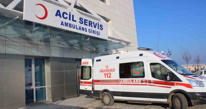 Çatı’dan Düşen İşçi Yaralandı