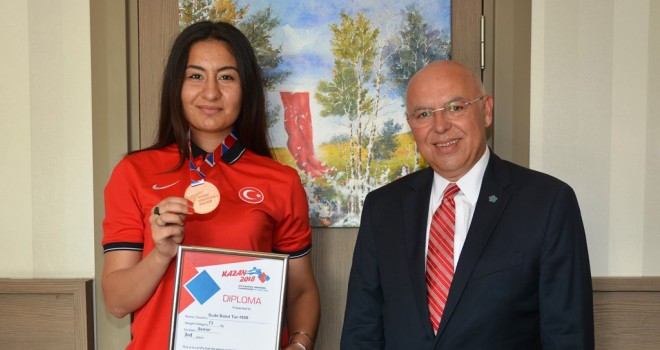Tekirdağlı Sude Bulut Taekwondo Avrupa Üçüncüsü Oldu