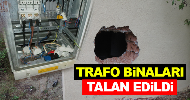 Trafo Hırsızları İş Başında