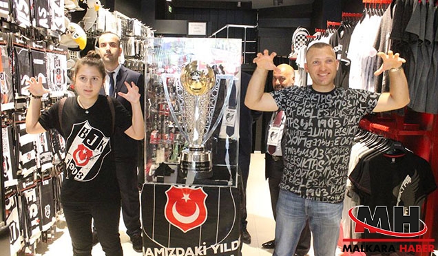 Beşiktaş’ın şampiyonluk kupası Tekirdağ’da