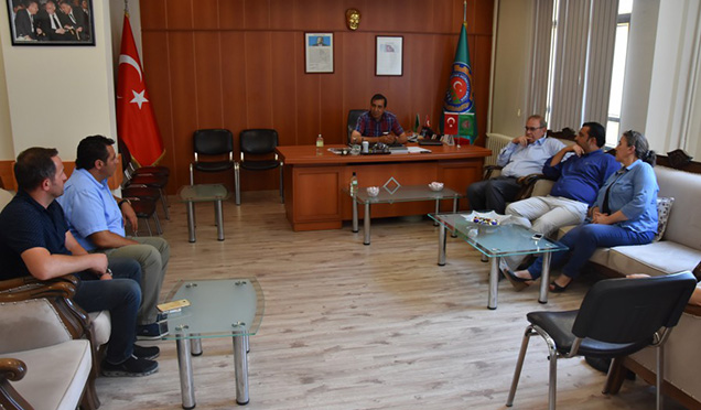 CHP Milletvekili Öztrak ve Belediye Başkanı Yurdakul’dan Ziraat Odasına Ziyaret