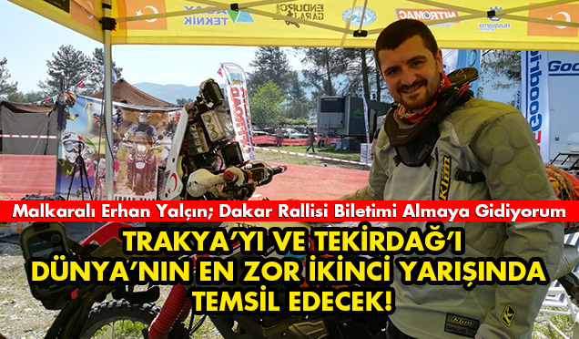 Malkara’lı Erhan Yalçın, Transanatolia 2017’de Yarışacak