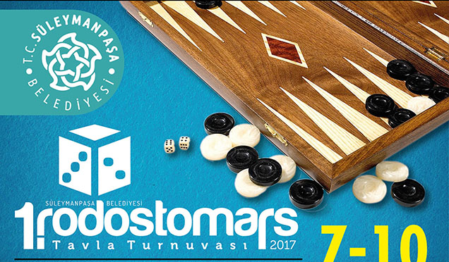 1. Rodostomars tavla turnuvası için başvurular başladı