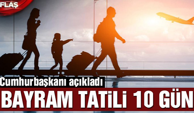 Kurban bayramı tatili kaç gün?