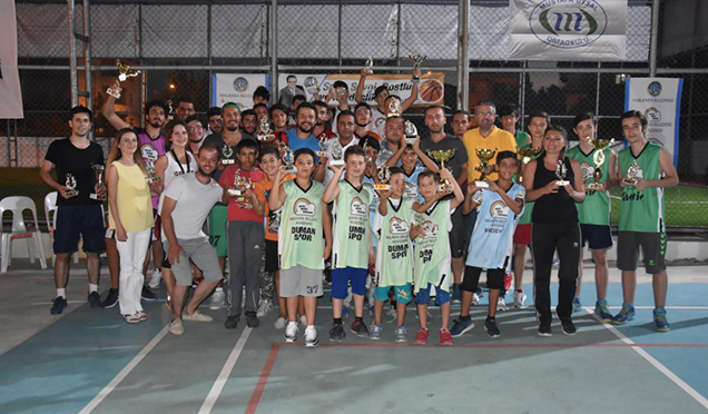 "TAKIMINI KUR SAHAYA ÇIK" STREETBALL (SOKAK BASKETBOLU) TURNUVASI SONA ERDİ