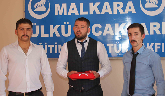 Malkara Ülkü Ocaklarında Devir Teslim Töreni Yapıldı