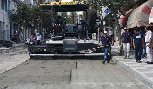 Prestij Caddesi Yapımı Devam Ediyor