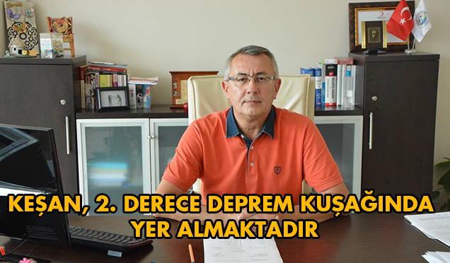 KEDAK BAŞKANI CENGİZHAN AKTAN, 17 AĞUSTOS DEPREMİNİ HATIRLATTI
