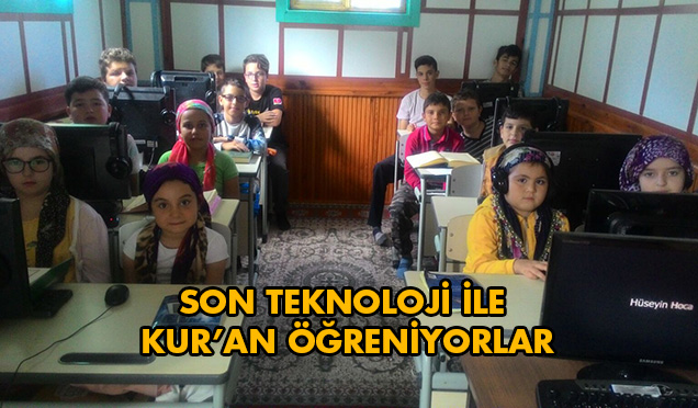 Çakıllı Yeni Cami, Teknolojik Kur’an Kursu İle Dikkat Çekiyor