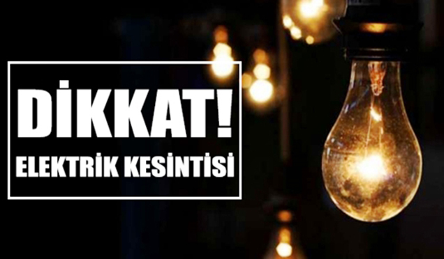 Malkara’da 7 Saat Elektrikler ve Sular Kesilecek