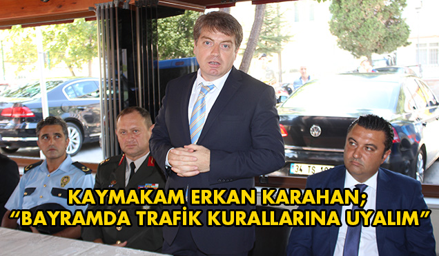 Malkara’da Toplu Bayramlaşma Töreni Yapıldı