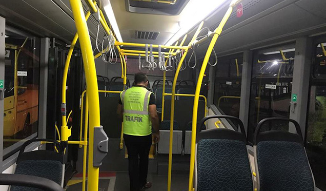 Özel Halk Otobüsleri Denetlendi