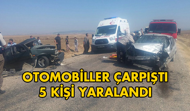 Keşan’da Meydana Gelen Kaza’da 5 Kişi Yaralandı